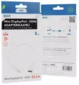 Wave mini-DP uros - HDMI naaras - Muut tietokonetarvikkeet - 6418312109184 - 1