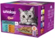 Whiskas 1+ Duo Surf&Turf hyyt. 24x85g - Kissan märkäruoat - 4008429156014 - 3
