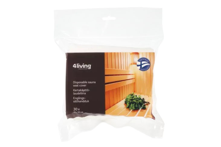 4living laudeliina kertakäyttö 30kpl - Pefletit ja laudeliinat - 6410416289724 - 1