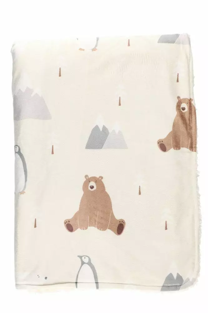 4 Living Torkkupeitto Animals 100x150 cm - Viltit - 6410416197234 - 1