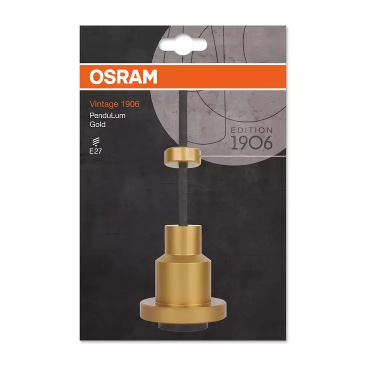 LEDVANCE PENDULUM GOLD/BLACK - Kattovalaisimet - 4058075003194 - 1