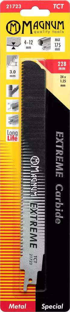 Puukkosahanterä Extreme 3,0/228mm - Puukko-ja pistosahanterät - 6418868217234 - 1