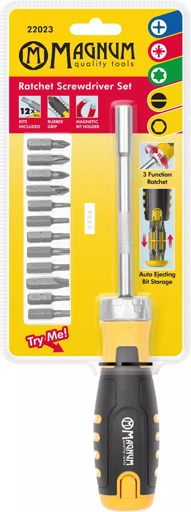 Räikkäruuvitaltta 110mm 13-os. - Räikkävääntimet - 6418868220234 - 1
