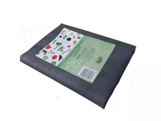 Hyönteisverkko harmaa 1,5m2 - Tuhoeläinten ja rikkakasvien torjunta - 6430040621424 - 1