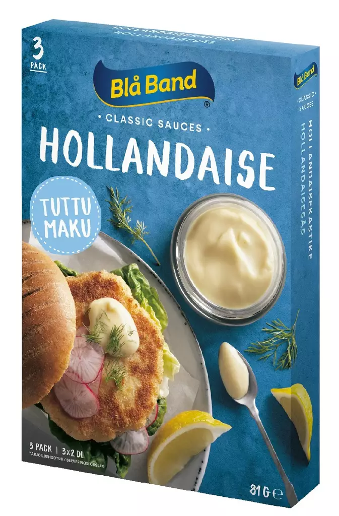 BLÅ BAND HOLLANDAISEKASTIKE - Muut leivontatuotteet - 7322550030164 - 1