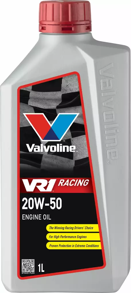 Valvoline VR1 Racing 20W-50 1L - Moottoriöljyt - 8710941023014 - 1