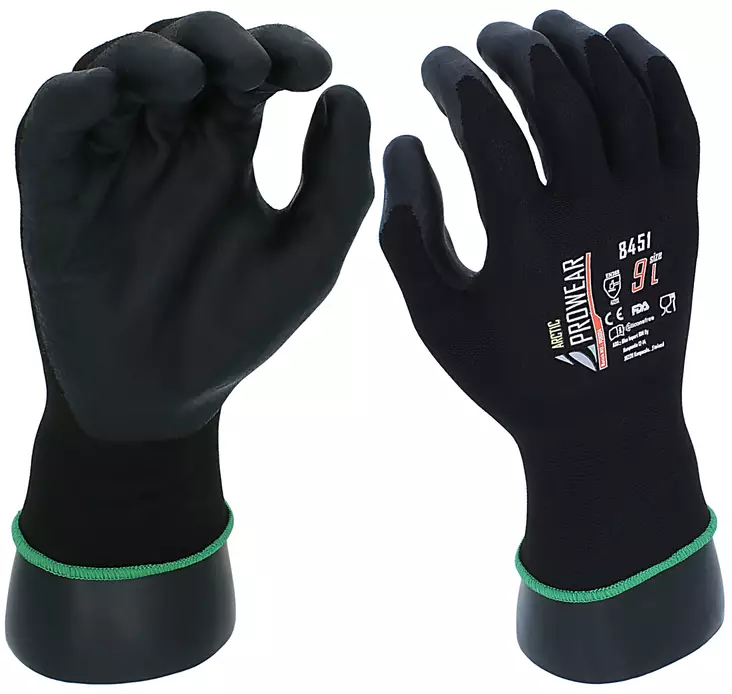 Arctic Prowear Työhanska elintarvike 15G, koko 9 - Työkäsineet - 6418536013854 - 1