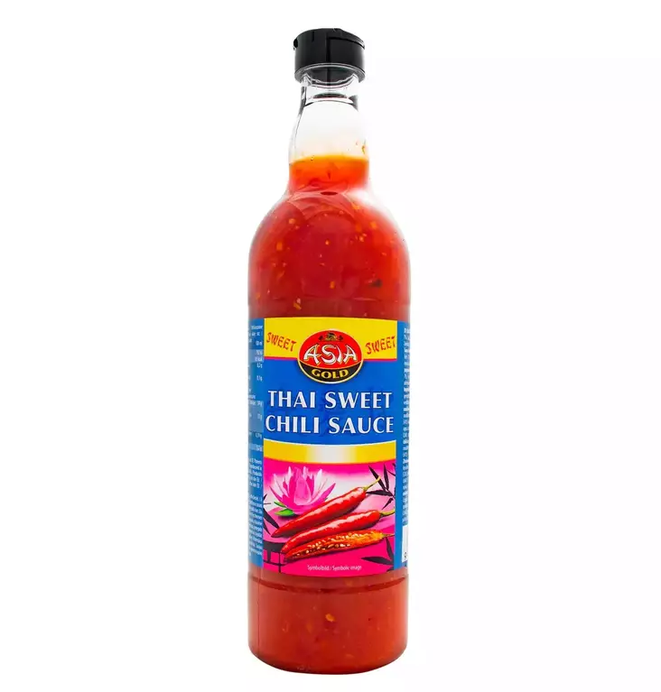 ASIA GOLD THAI SWEET CHILI SAUCE 700ML - Majoneesit,maustekastikkeet ja tahnat - 9002859110474 - 1