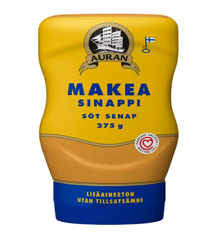 Auran Makea sinappi 275g - Ketsupit ja sinapit - 6409531700764 - 1