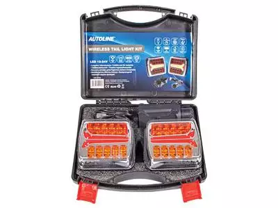 Autoline Langaton takavalopari LED 12-24V - Peräkärryn valot ja heijastimet - 6438255401084 - 1