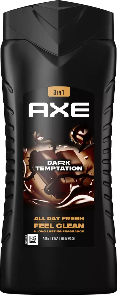 Axe Suihkugeeli Dark Temptation 400ml - Suihkugeelit- ja saippuat - 8710447284094 - 1