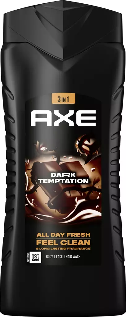 Axe Suihkugeeli Dark Temptation 400ml - Suihkugeelit- ja saippuat - 8710447284094 - 1
