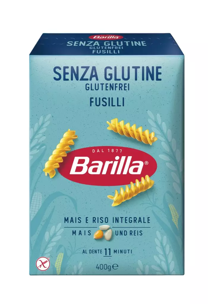 BARILLA GLUTEENITON FUSILLI 400G - Pastat - 8076809545464 - 1