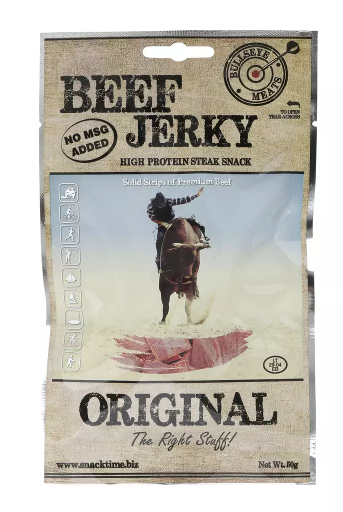BEEF JERKY ORIGINAL 50G - Lihasnacksit - 4742903010064 - 1