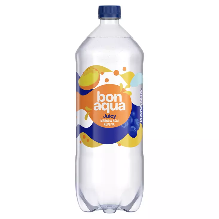 Bonaqua Juicy Mango-Acai 1,5l - Lähdevedet ja kivennäisvedet - 6415600584814 - 1