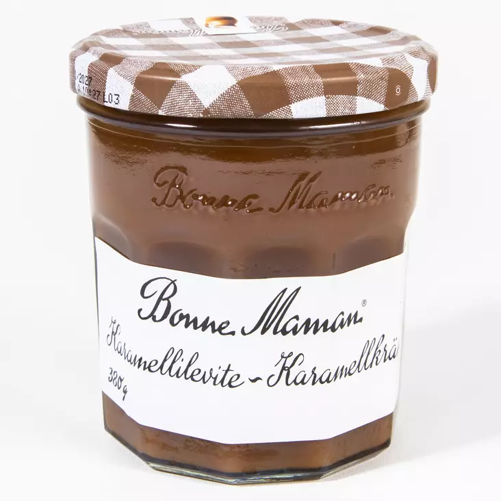 BONNE MAMMAN KARAMELLILEVITE 380G - Kissat - 3608580794394 - 1