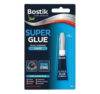 Bostik pikaliima liquid 3g - Pikaliimat - 5000399002154 - 1