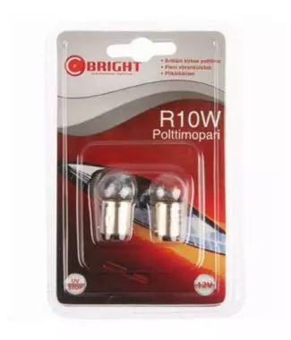 C-bright polttimo 12V R10W BA15S - Halogen ajovalot ja polttimot - 6438255922794 - 1