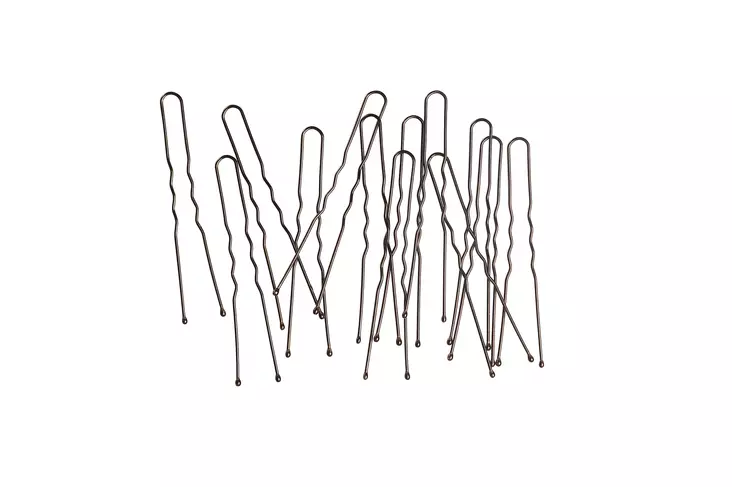 Cailap hiuspinni hengetön ruskea - Hiuskoristeet - 6416274382744 - 1