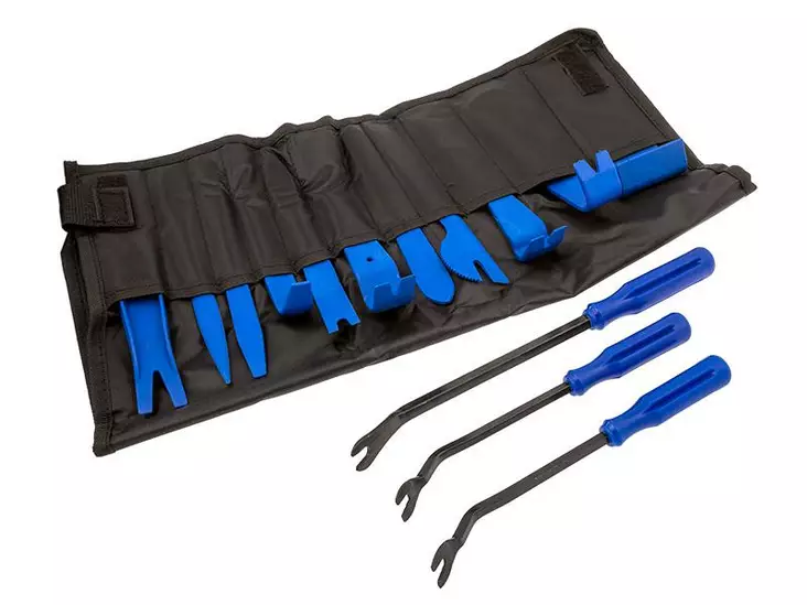 Car Lux verhoilun irroitustyökalut 14-os - Auton kori ja verhoilukiinnikkeet - 6438255420214 - 1