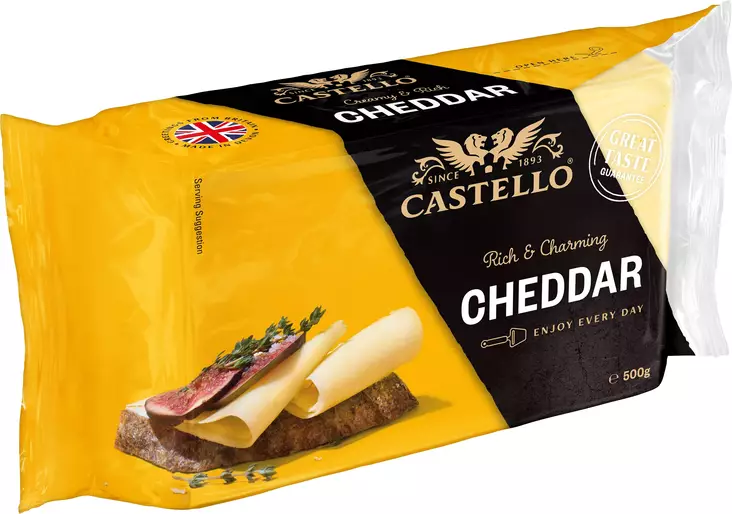 CASTELLO CHEDDAR 500G - Kissat - 5000246727094 - 1