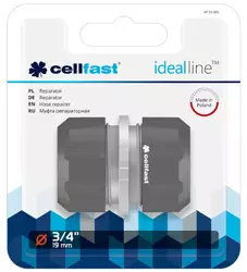 Cellfast korjausliitin 3/4 Plus - Puutarhaletkuliittimet ja tarvikkeet - 5901828857744 - 1