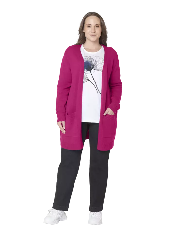 Ciso neulejakku vaaleanpunainen S - Naisten paidat ja puserot - 5713242140384 - 1