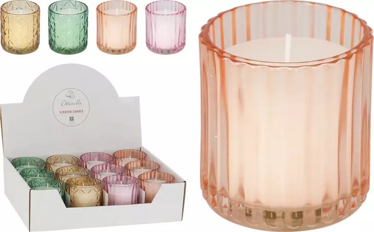 Citronella kynttilä lasipurkissa - Hyttysten karkoitus - 8721037424264 - 1