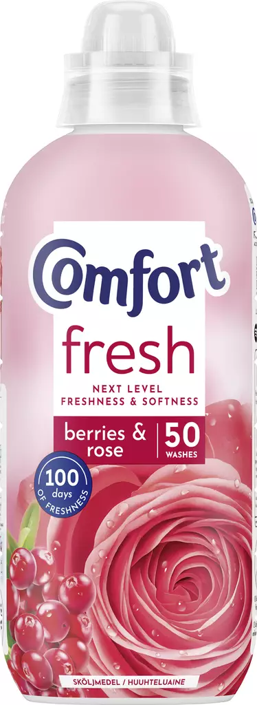 Comfort Huuhteluaine Berries&Rose 762ml - Pyykinpesu- ja huuhteluaineet - 8720181638794 - 1