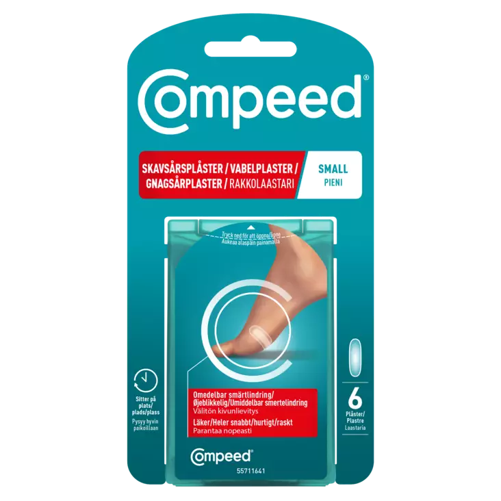 Compeed Rakkolaastari Small 12kpl - Desifiointi ja laastarit - 3663555006544 - 1