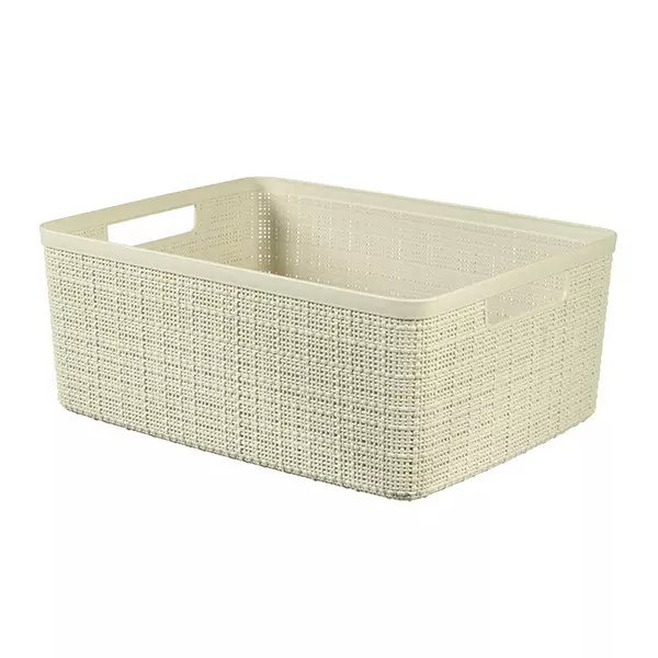 CURVER Jute kori 12l luon.valk. - Säilytyskorit - 3253921905054 - 1