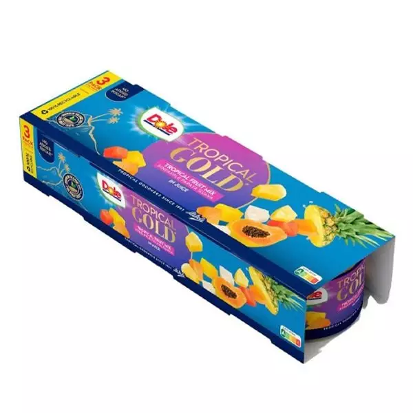 Dole Tropical Fruit mix 3-pack - Elintarvikkeet - 038900770204 - 1