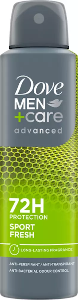 Dove Men Deo spray 72h Advanced Sport Fresh 150ml - Miesten deodorantit - 8720181284434 - 1