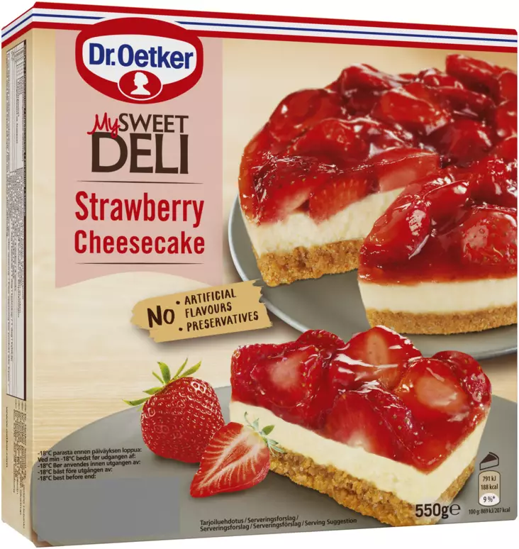 DR.OETKER DELI SWEET STRAWBERRY - Kissat - 4001724023524 - 1