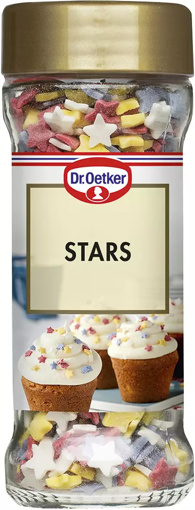 Dr. Oetker koristerakeet 40g stars - Kuivatuotteet ja leivonta - 5701073061114 - 1