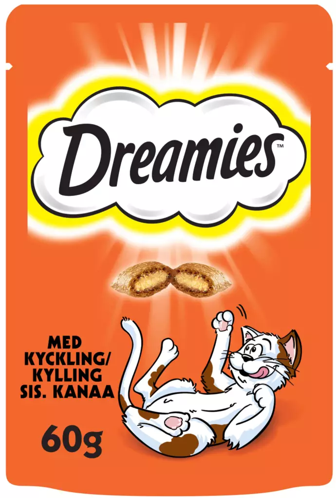 Dreamies Kanaa makupala 60g - Kissan herkut - 4008429037894 - 1