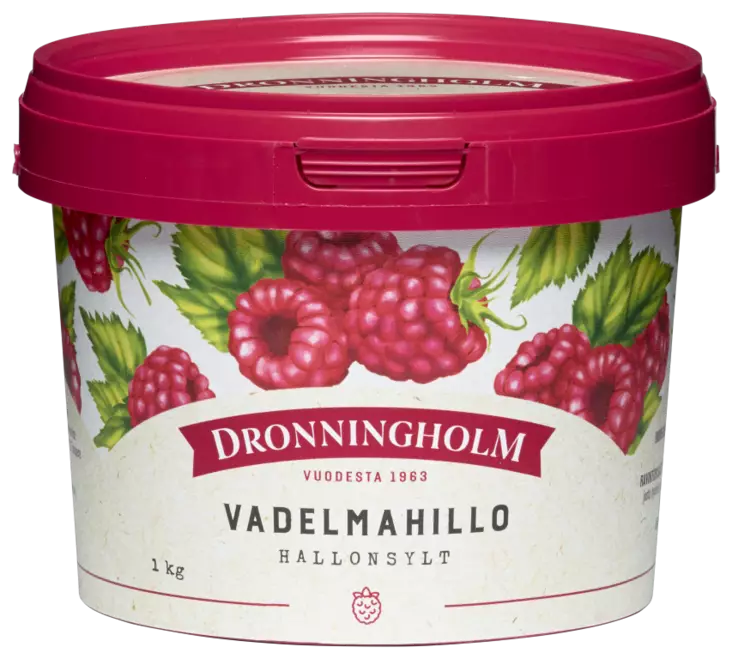 Dronningholm Vadelmahillo 1kg - Säilykkeet, hillot ja marmeladit - 6412000016914 - 1