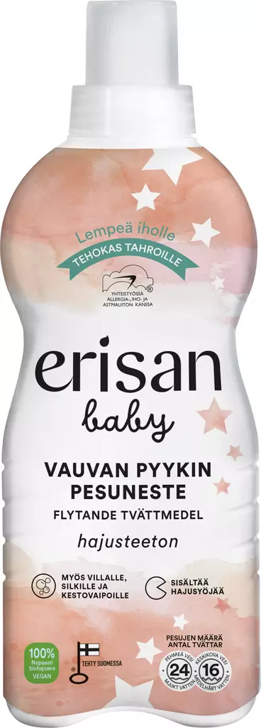 Erisan Baby Pyykinpesuneste 850ml - Pyykinpesu- ja huuhteluaineet - 6417964580334 - 1