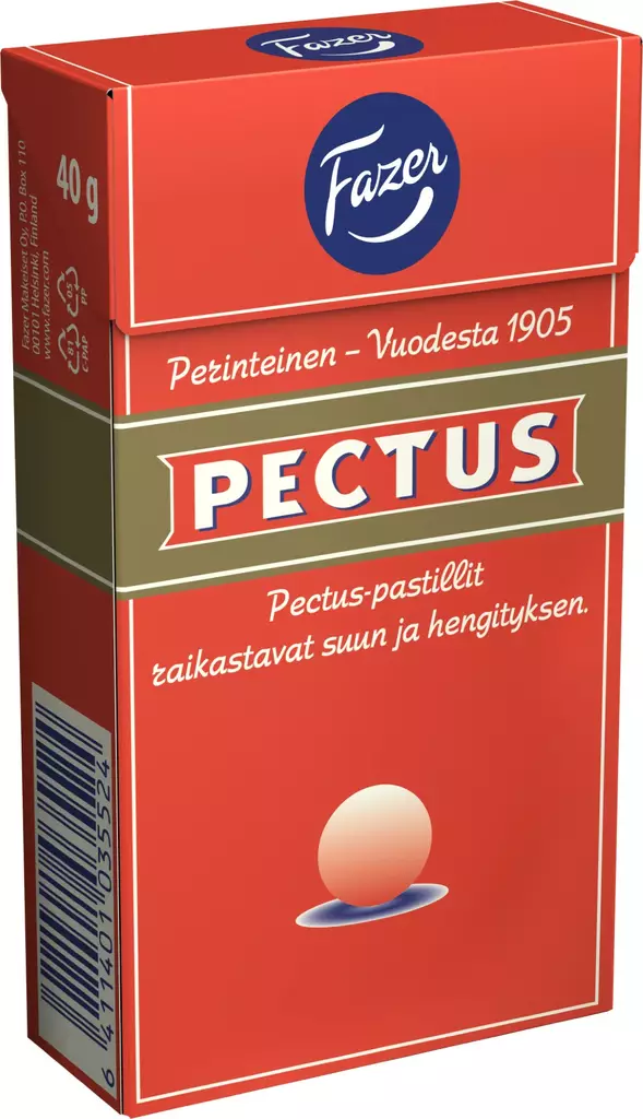 Fazer Pectus 40g - Karkit - 6411401035524 - 1