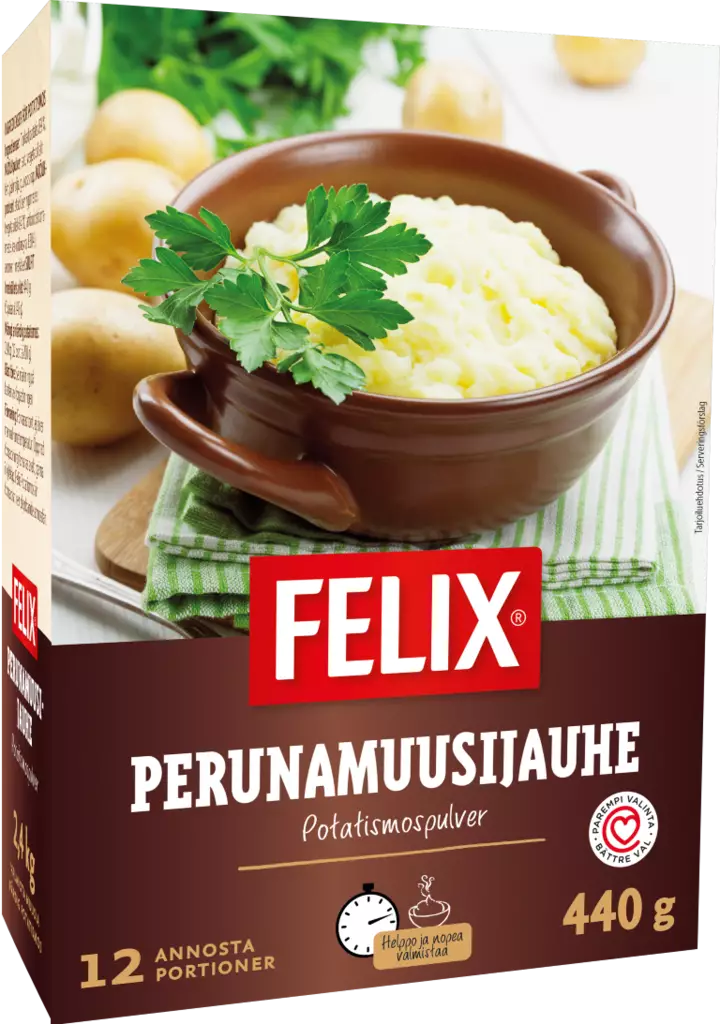 Felix perunamuusijauhe 440g - Perunamuusijauheet - 7310240661484 - 1