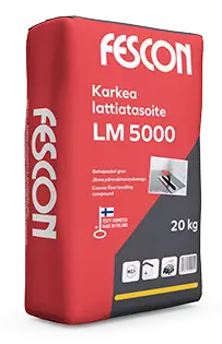 Fescon karkea lattiatasoite lm5000 20kg - Tasoitteet, laastit ja pakkelit - 6416841202024 - 1