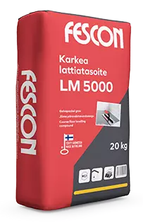 Fescon karkea lattiatasoite LM5000 20kg - Tasoitteet - 6416841202024 - 1