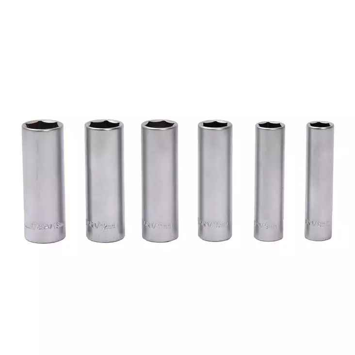 Finbullet Syvähylsysarja 6-osainen 1/4" 8-13 mm - Hylsysarjat - 6430017703924 - 1