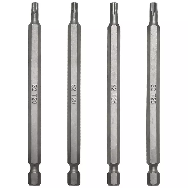 Finbullet Torx kärkisarja T20&T25 100mm 4-os - Ruuvauskärjet - 6438152011874 - 1