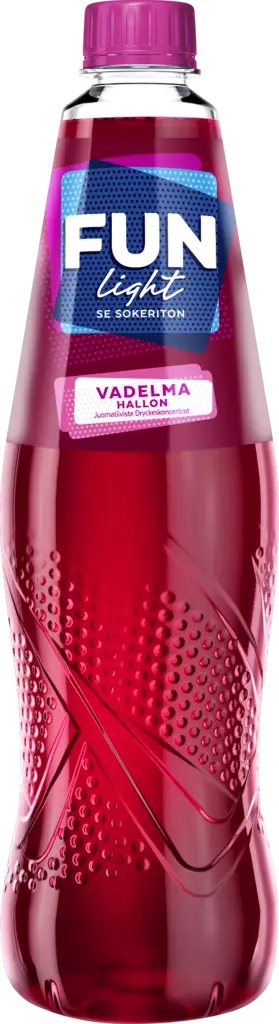 FUN Light juomatiiviste 0,5L vadelma - Elintarvikkeet - 6417802361194 - 1