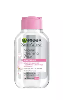 Garnier Micellar micellar-puhdistusvesi herkälle iholle 100 ml - Kasvovedet ja kasvojen puhdistusaineet - 3600542081214 - 1