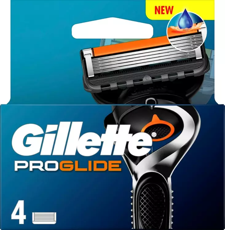 GILLETTE FUSION PROGLIDE VAIHTOTERÄ - Hiustenhoito ja hiuskoristeet - 7702018263844 - 1