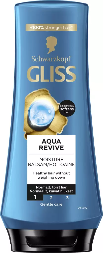 Gliss hoitoaine Aqua Revive 200ml - Hiustenhoitoaineet - 7332531118484 - 1