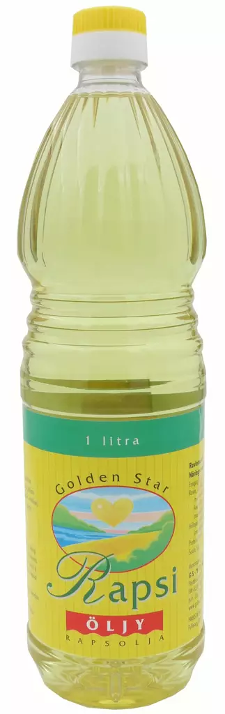 Golden Star Rapsi öljy 1l - Ruokaöljyt - 6434800007084 - 1