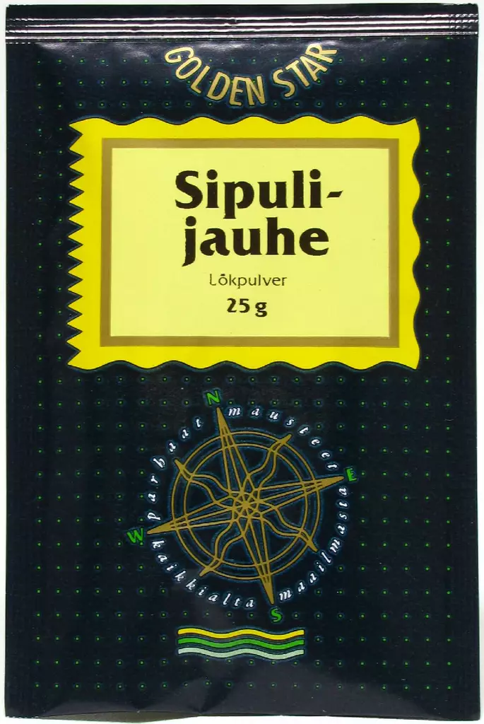 Gs sipulijauhe 25g - Mausteet - 6434800006254 - 1